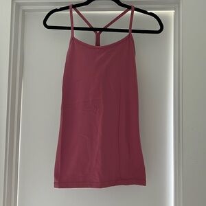 Pink lululemon tank